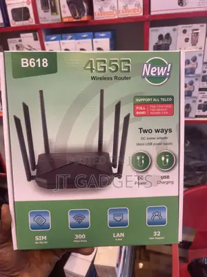 B618 4G LTE Wireless Router – Insert SIM, Get Wi-Fi!