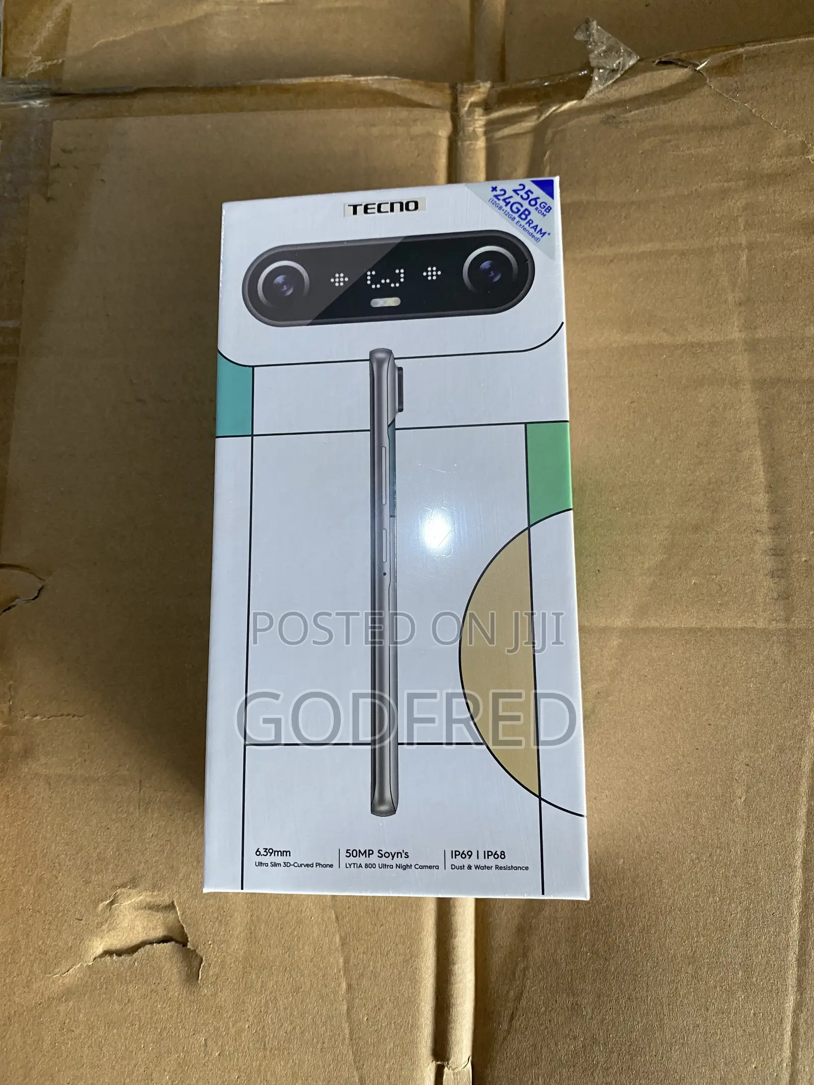 New Tecno Camon Slim 256 GB White
