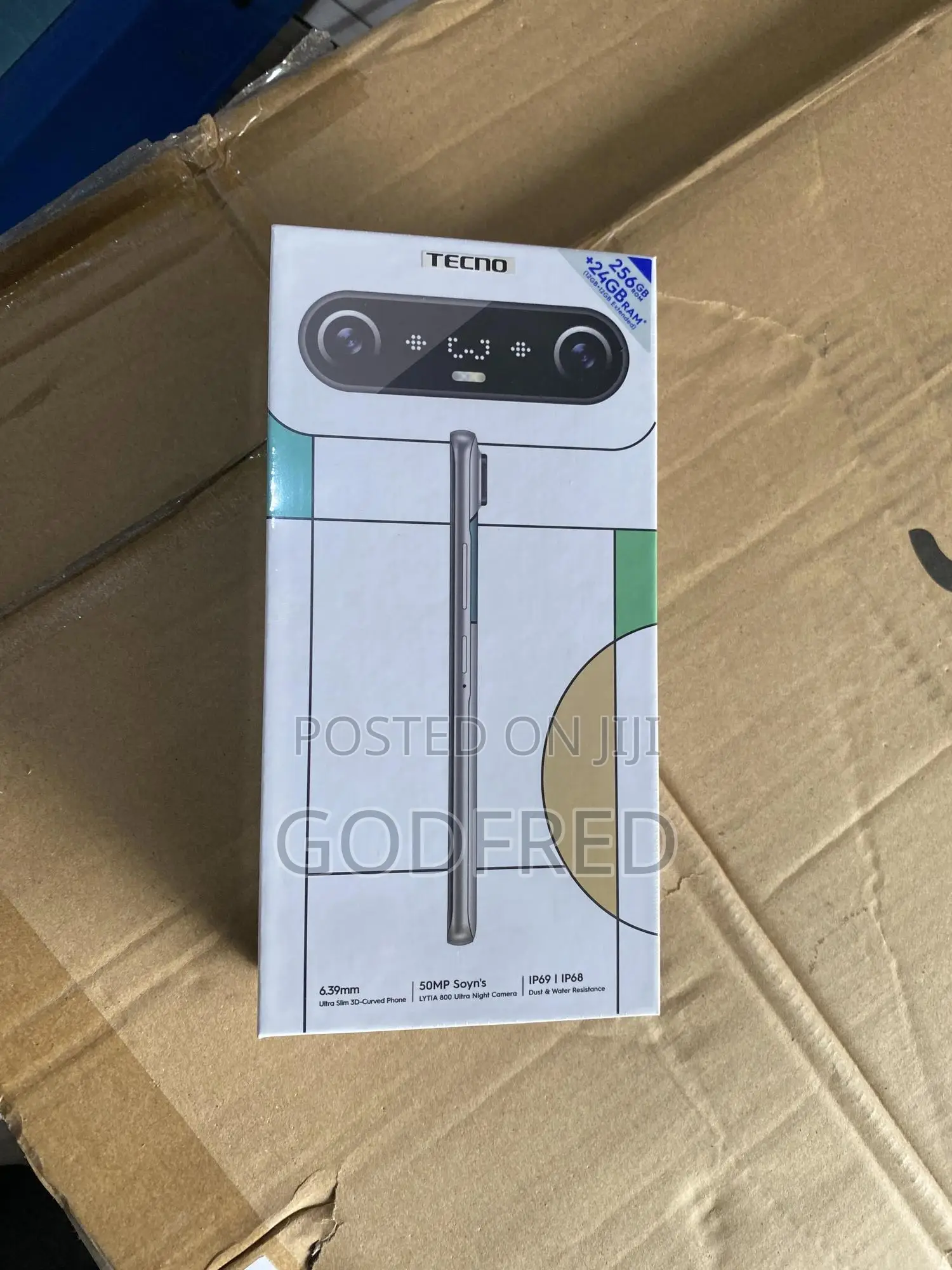 New Tecno Camon Slim 256 GB White