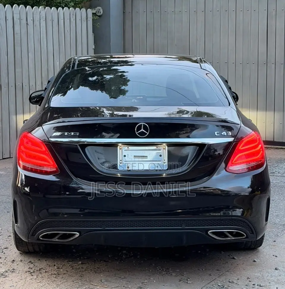 Mercedes-Benz C43 4Matic Sedan AWD (3.0L V6 9AM) 2017 Black
