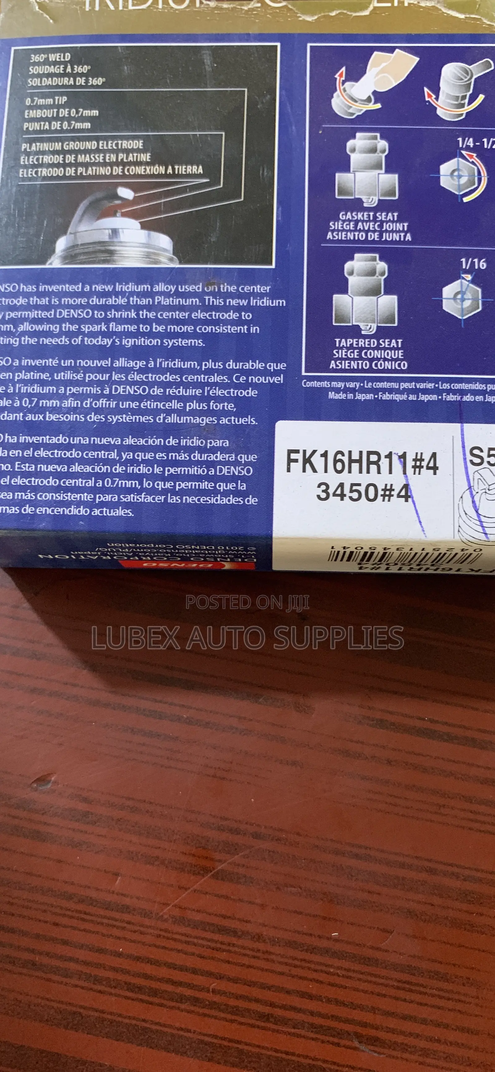 Denso Spark Plug Iridium