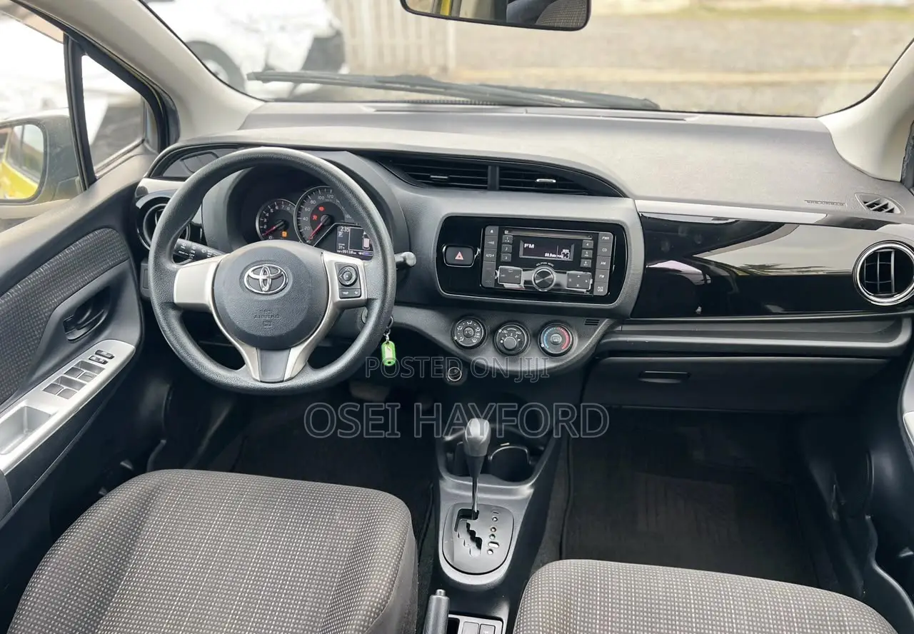 Toyota Vitz 2015 Yellow