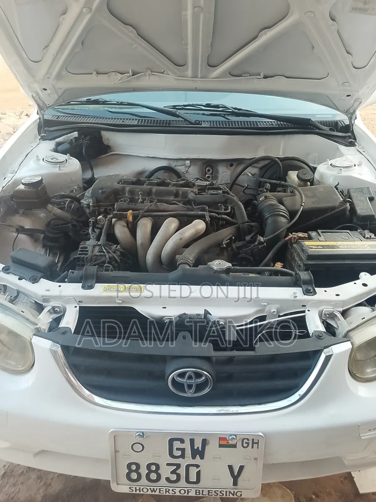 Toyota Corolla 1.9 D Sedan 2000 White