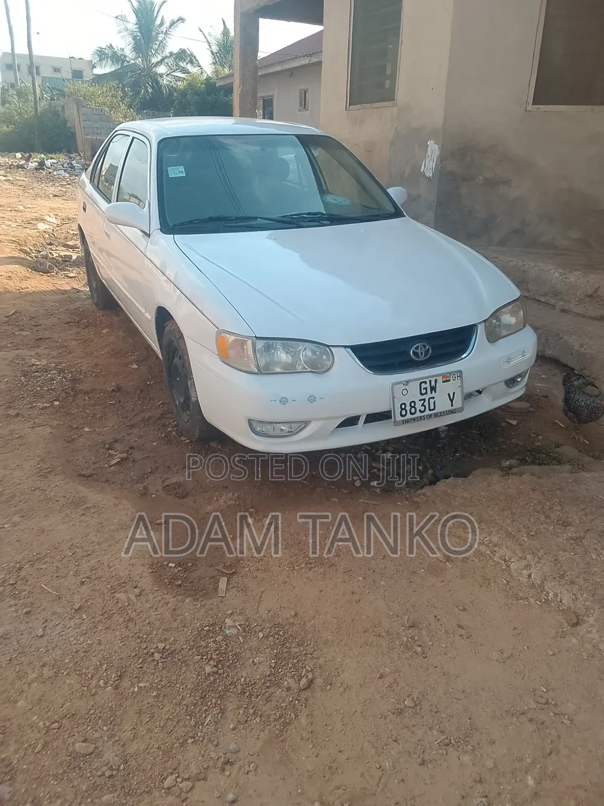 Toyota Corolla 1.9 D Sedan 2000 White