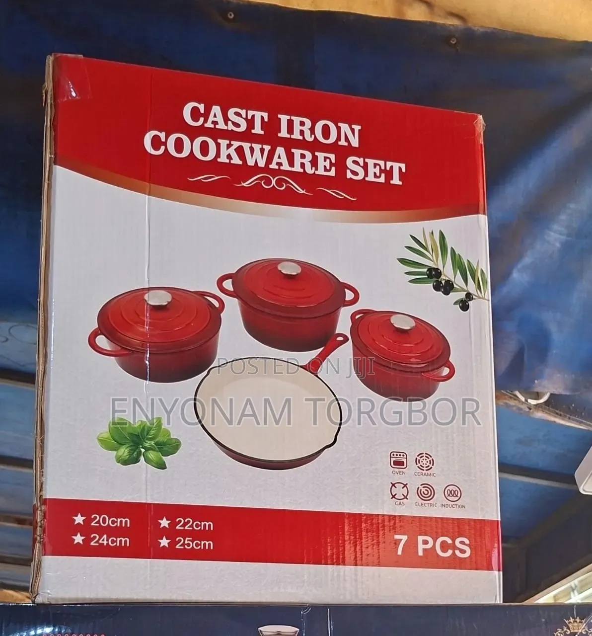 Cast Iron 7 PCS Set