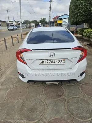 Honda Civic Sport Hatchback 2018 White
