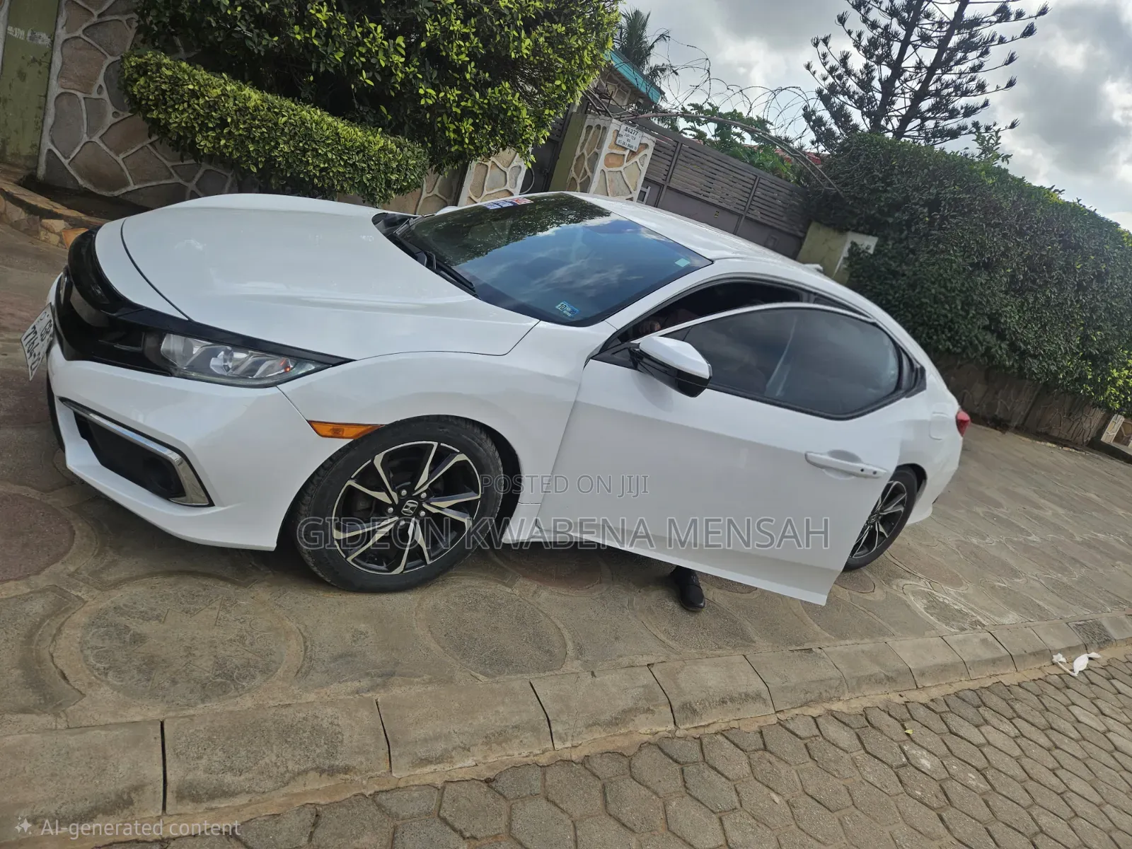Honda Civic Sport Hatchback 2018 White