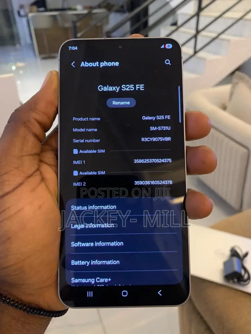 Samsung Galaxy S25 FE 128 GB Graphite