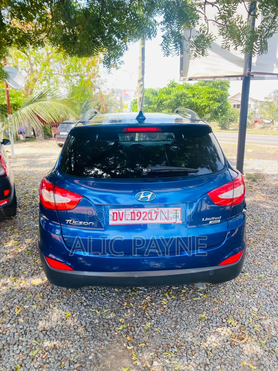 Hyundai Tucson Limited AWD 2015 Blue