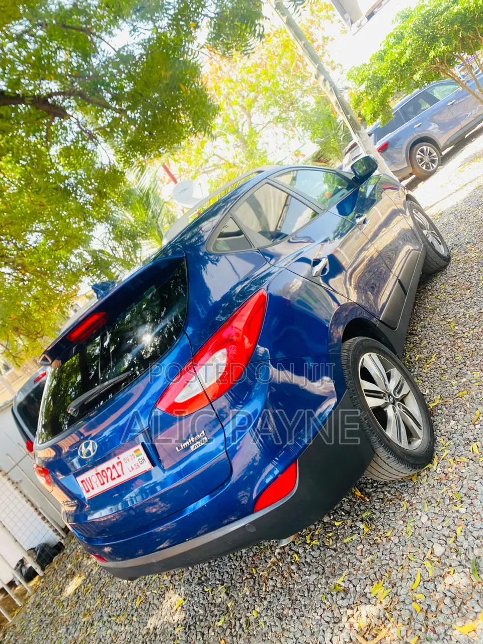 Hyundai Tucson Limited AWD 2015 Blue