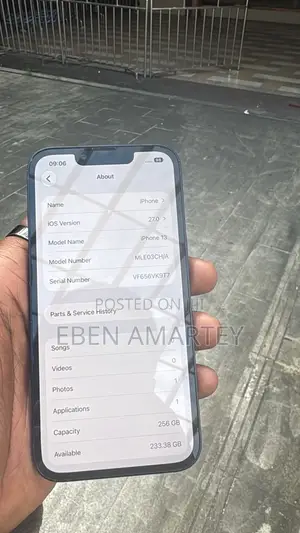 Apple iPhone 13 256 GB Black