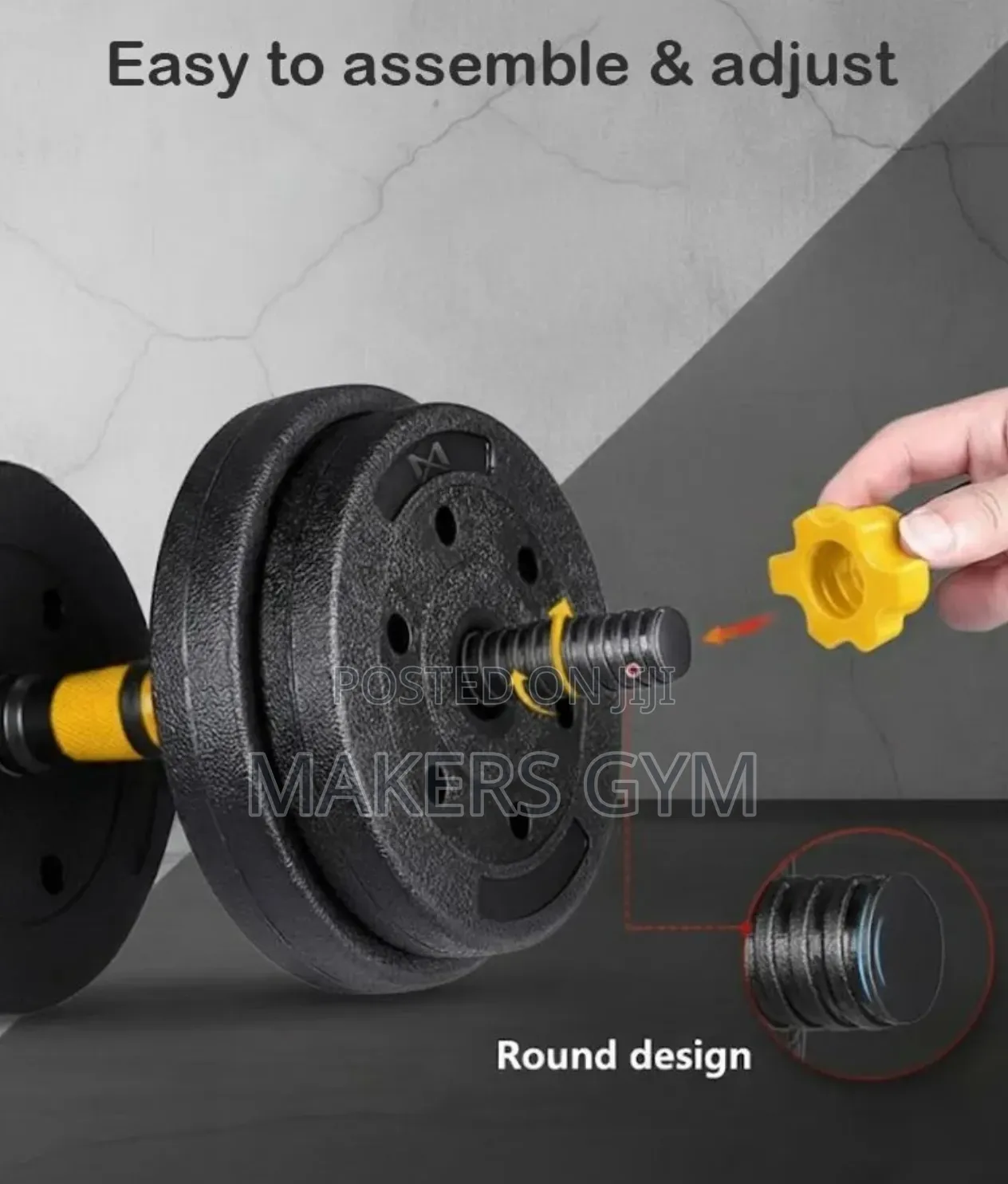 40kg Adjustable Strength Training Set With 4-in-1 Dumbbell Set