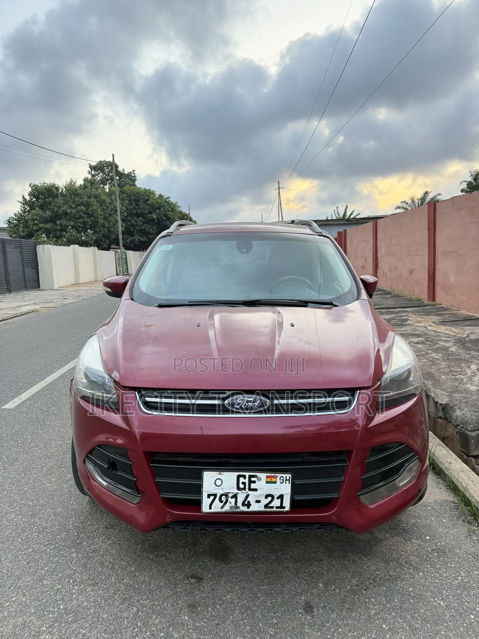 Ford Escape Titanium 4x4 2016 Red