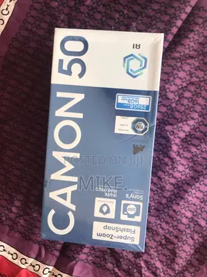 New Tecno Camon 50 256 GB Black