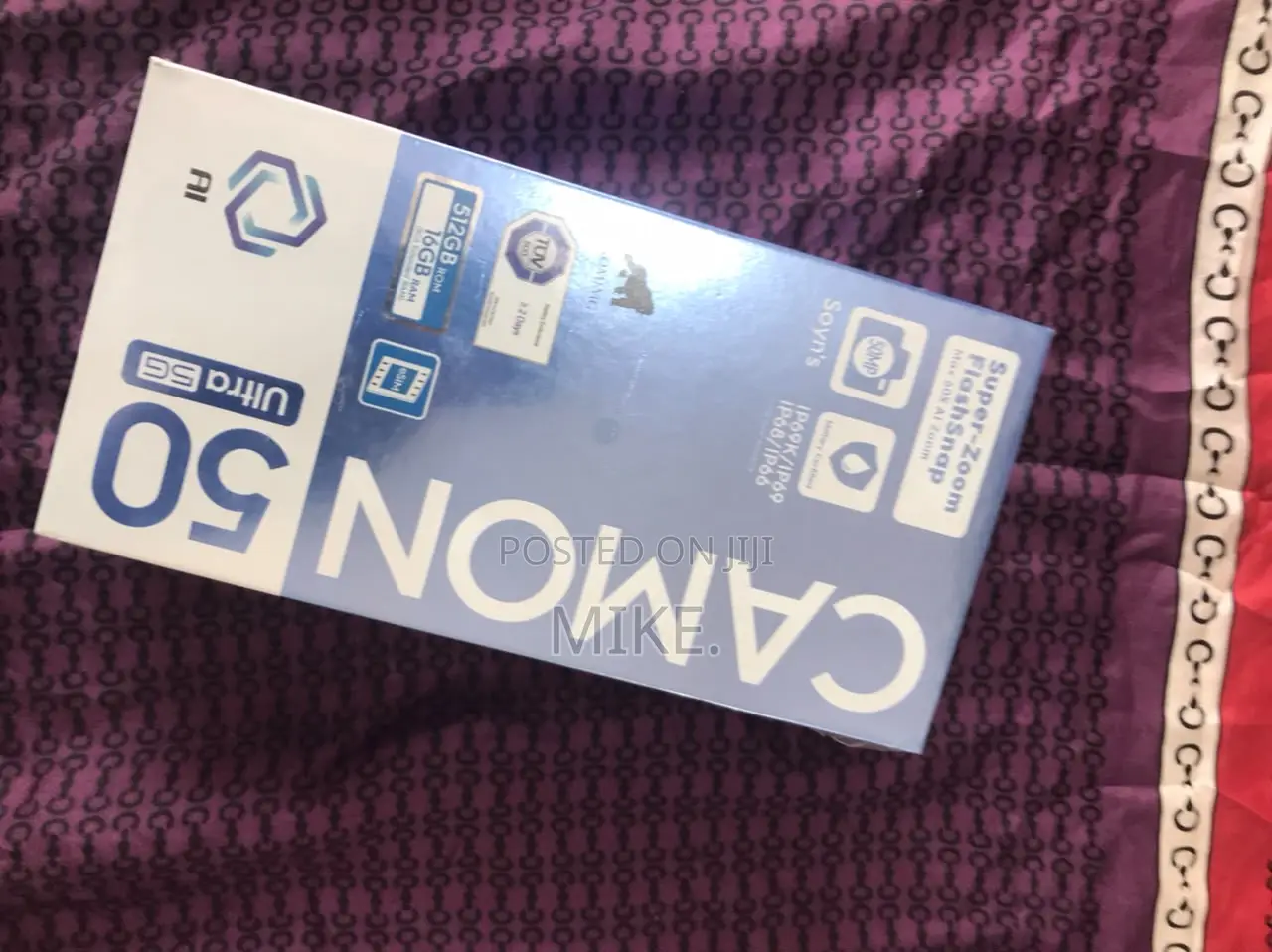 New Tecno Camon 50 Ultra 512 GB Black