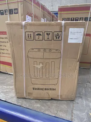 8kg Compact Twin Tub Washing Machine - Efficient Laundry Solution