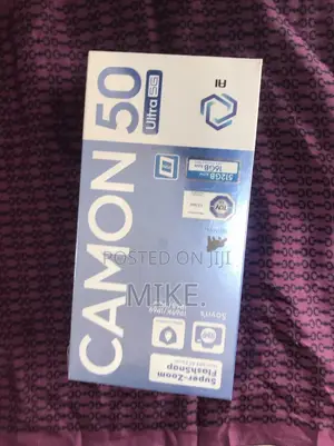New Tecno Camon 50 Ultra 512 GB Black