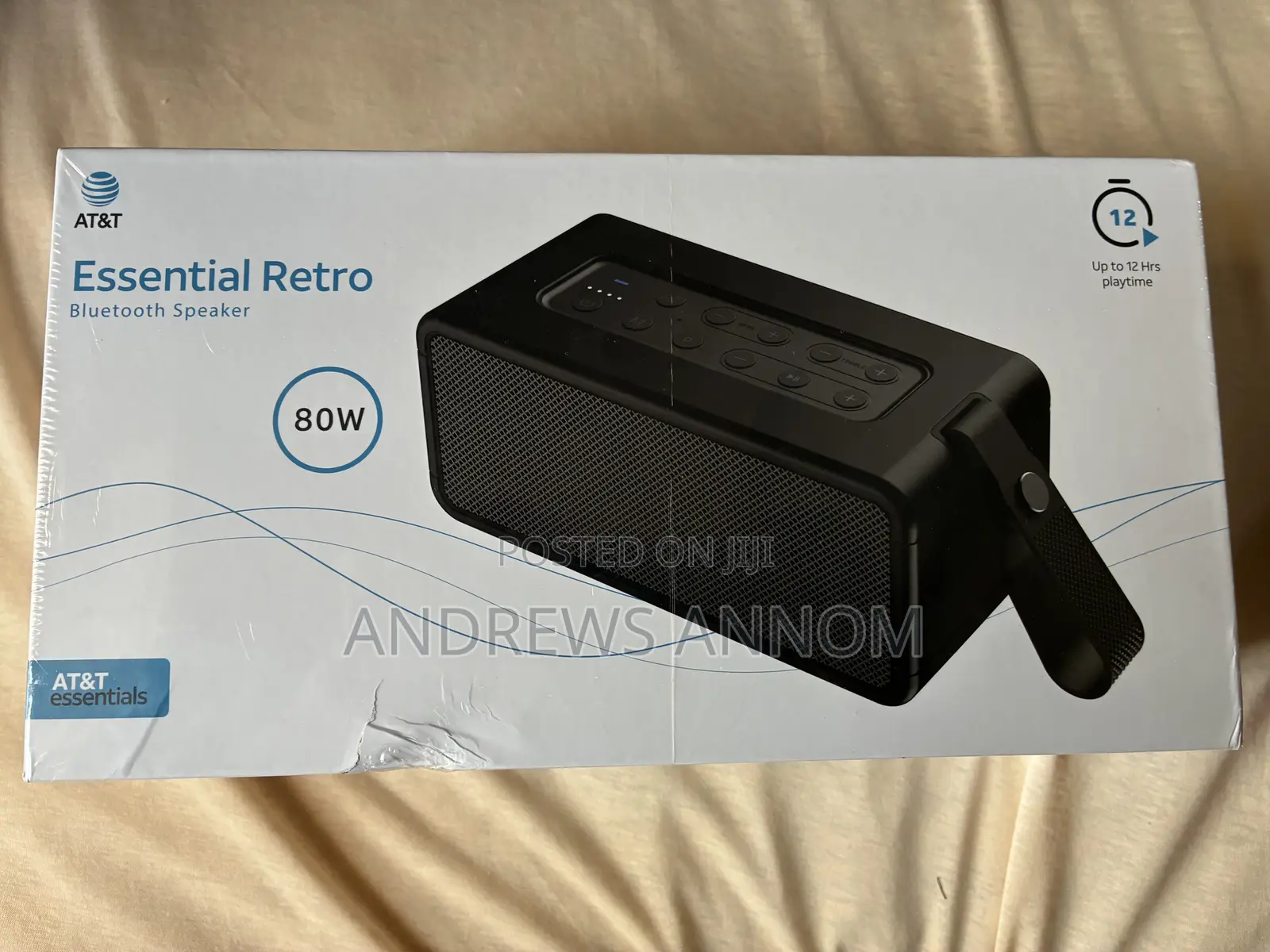 At&T Essential Retro Bluetooth Speaker