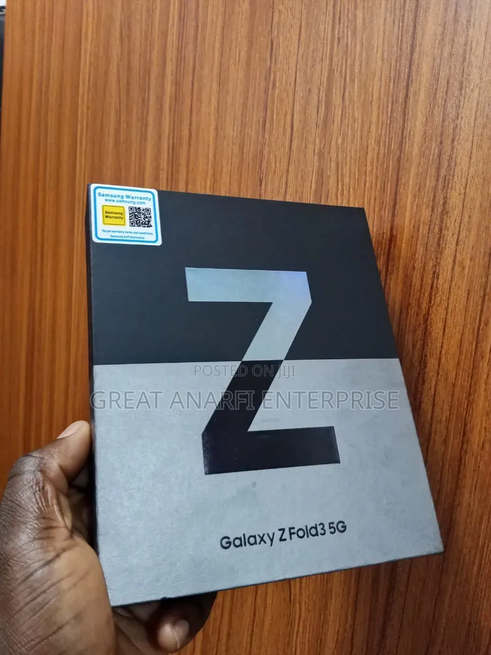 New Samsung Galaxy Z Fold 3 512 GB Black