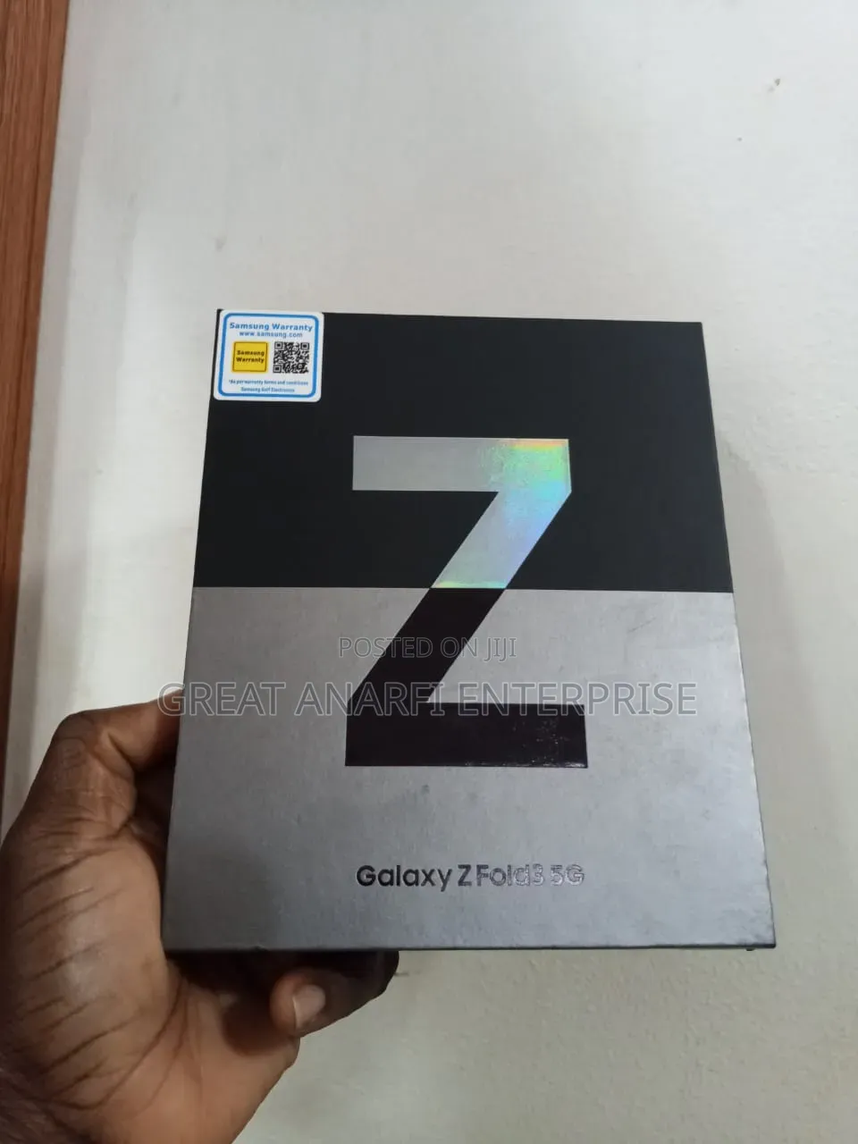 New Samsung Galaxy Z Fold 3 512 GB Black