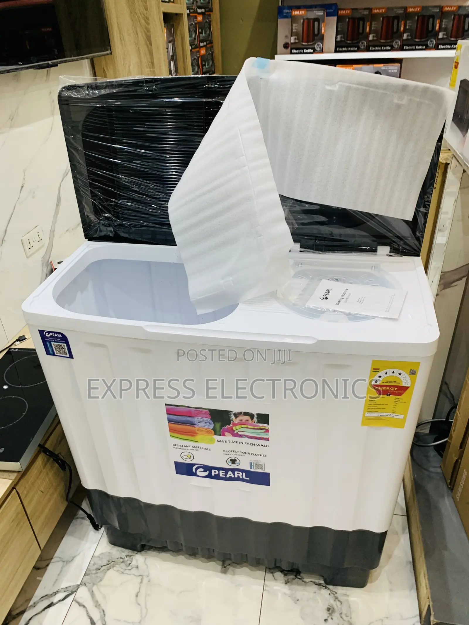 Available Now 20kg Topload Twintub Semi Auto Pearl for Large Family