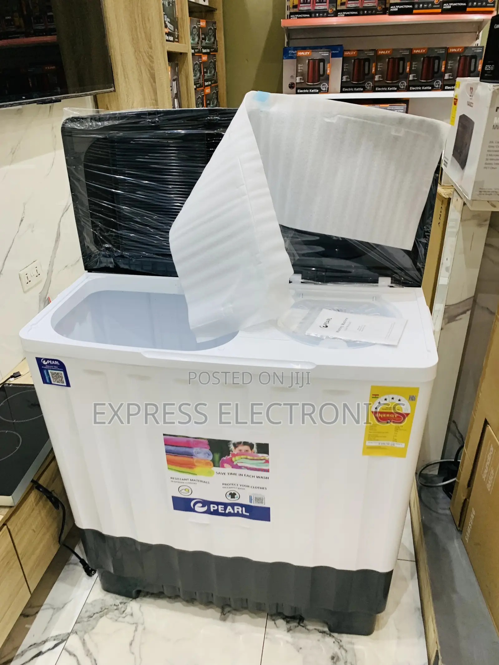 Available Now 20kg Topload Twintub Semi Auto Pearl for Large Family