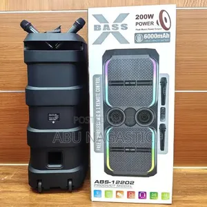 ABS-12202 Stereo Karaoke Wireless Speaker