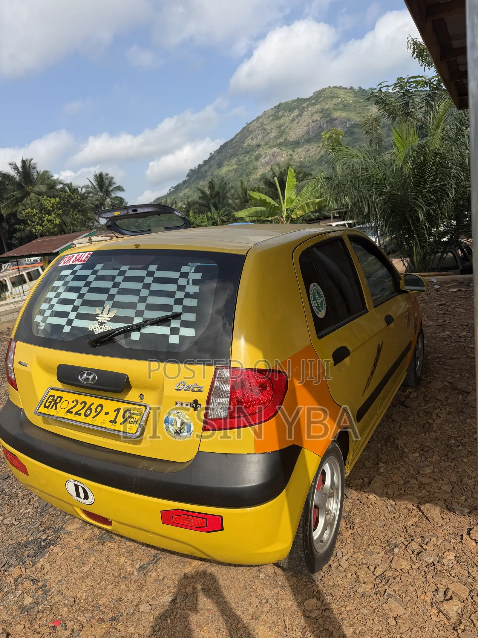 Hyundai Getz 1.1 2010 Yellow
