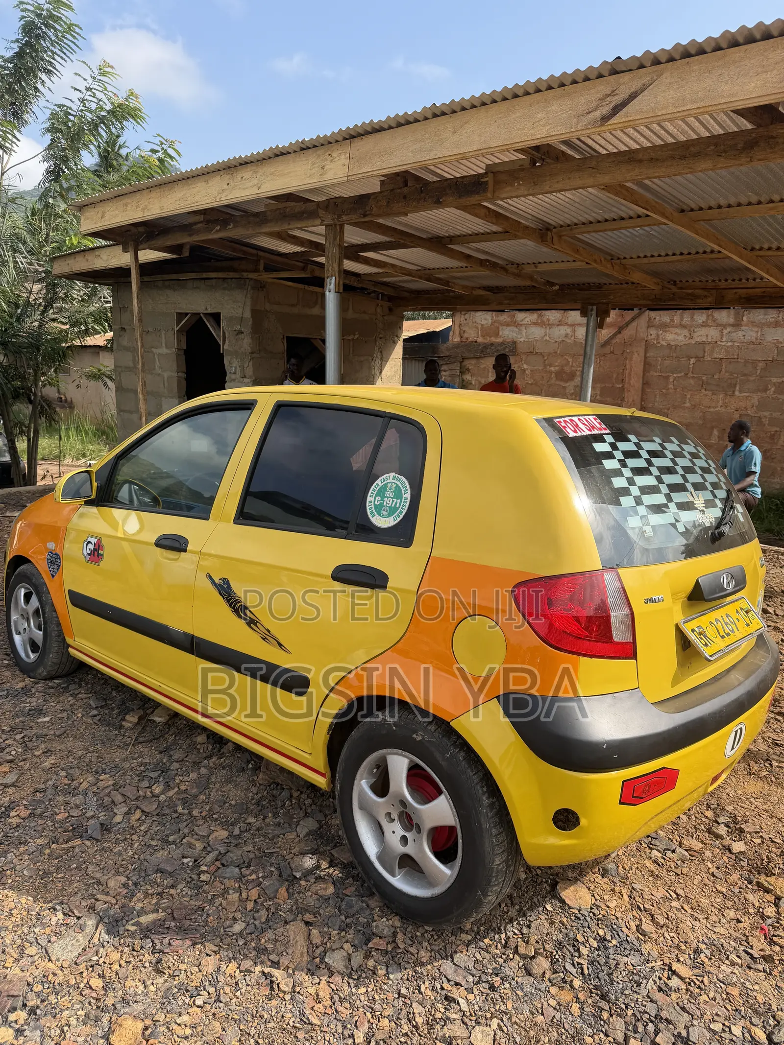Hyundai Getz 1.1 2010 Yellow