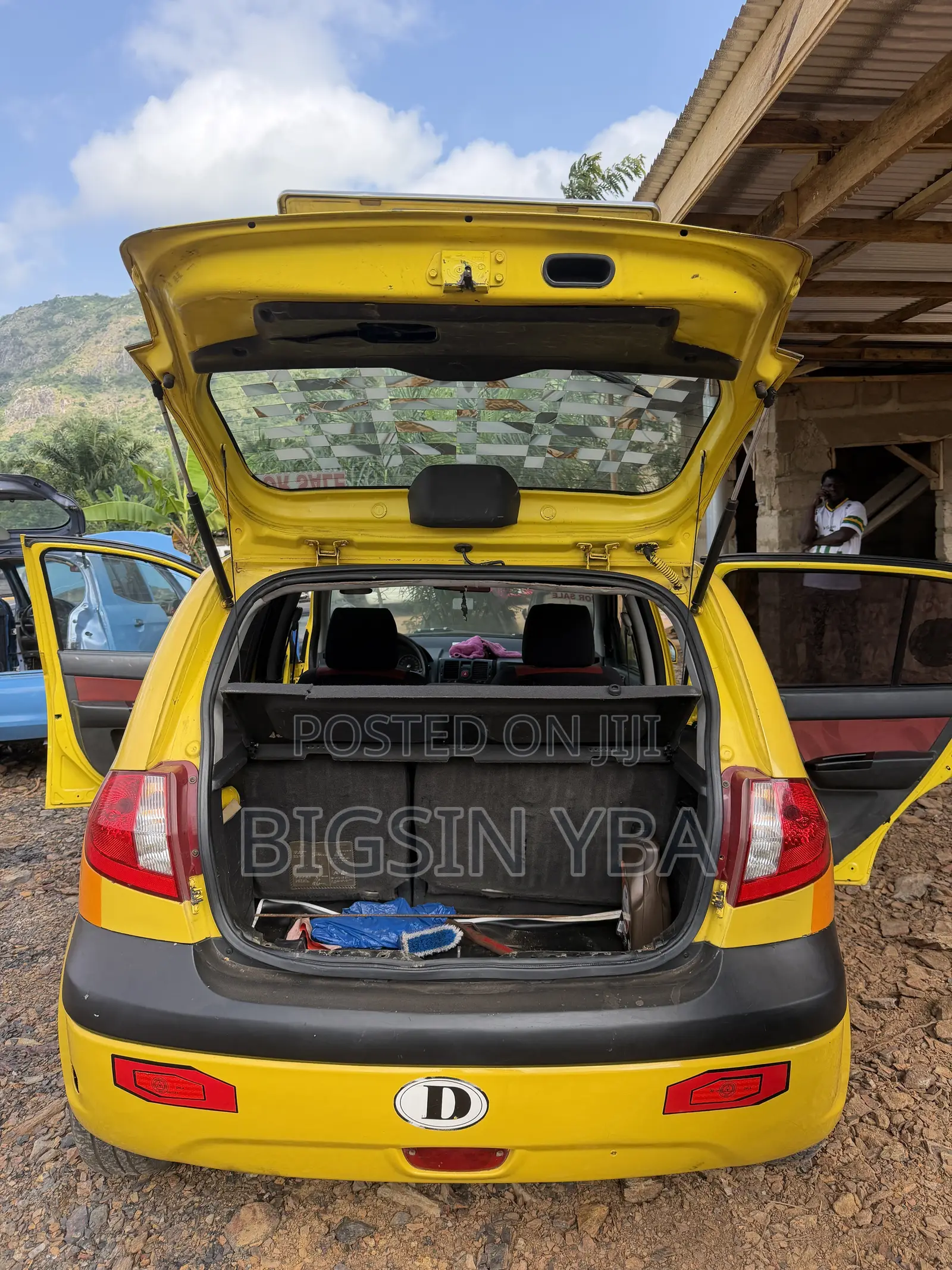Hyundai Getz 1.1 2010 Yellow
