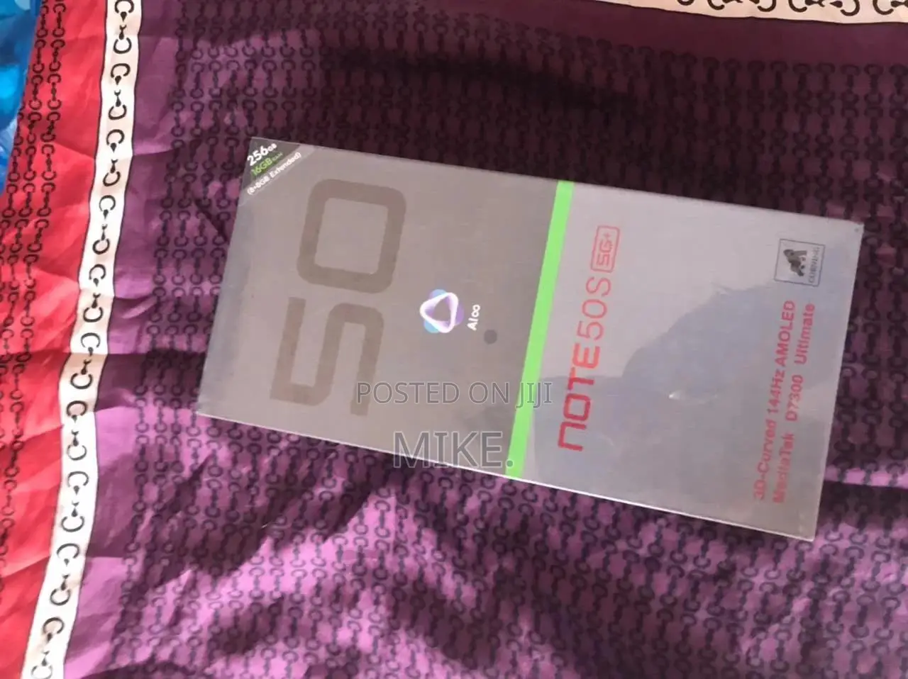 New Infinix Note 50s 256 GB Black