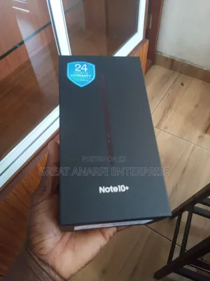 New Samsung Galaxy Note 10 Plus 256 GB Black