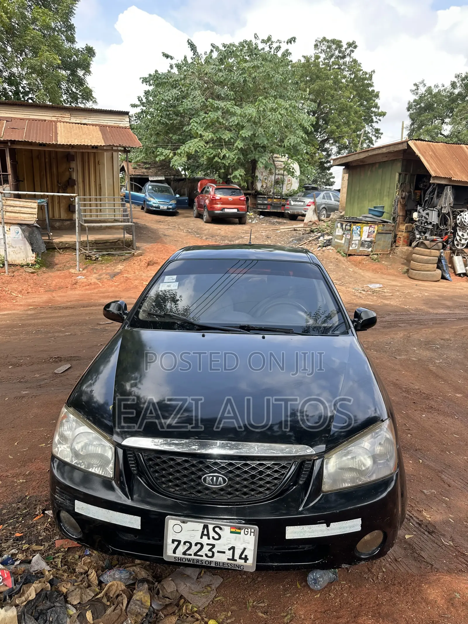 Kia Spectra 2008 Black