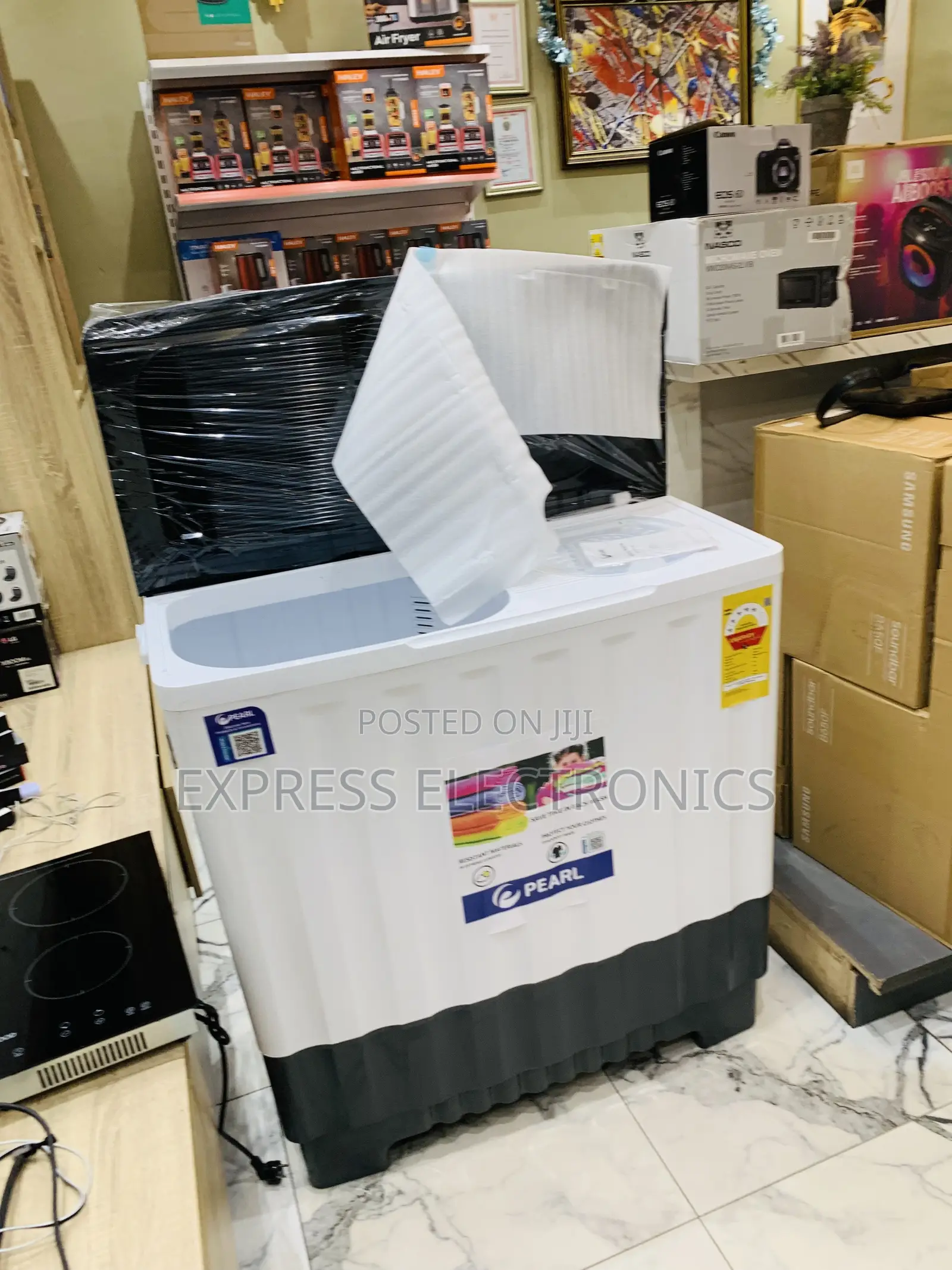 Authentic New Pearl 20kg Topload Semi Auto White Twintub