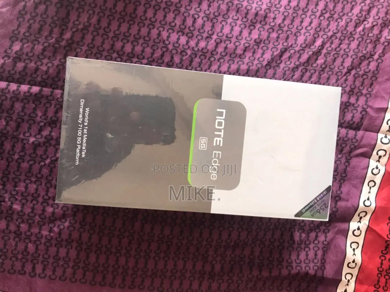 New Infinix Note Edge 256 GB Black