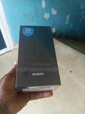 New Samsung Galaxy Note 10 Plus 512 GB Black