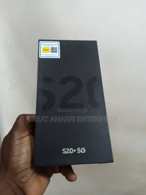 New Samsung Galaxy S20+ 5G 128 GB Black