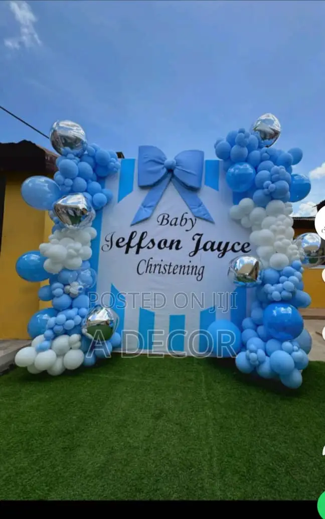 Back Drop Service for Birthdays and Wedding Decorations