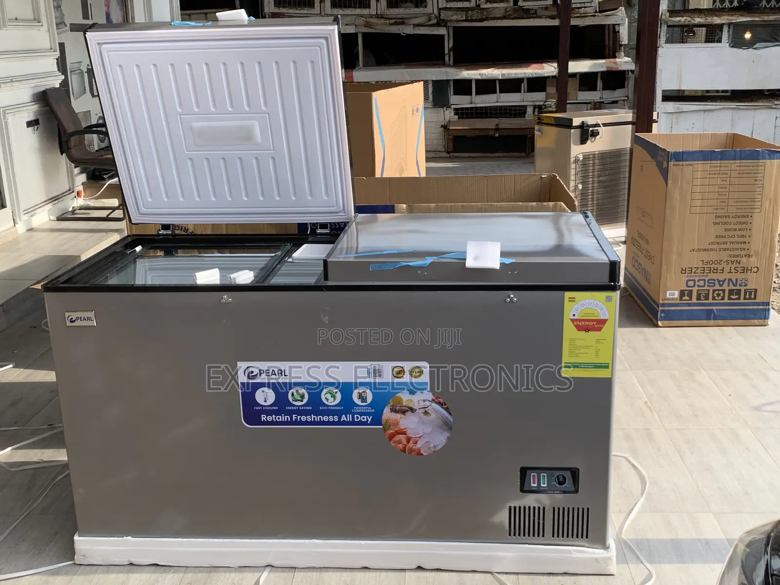 Limited Stock Pearl PCF-5310-6F Double Door Grey