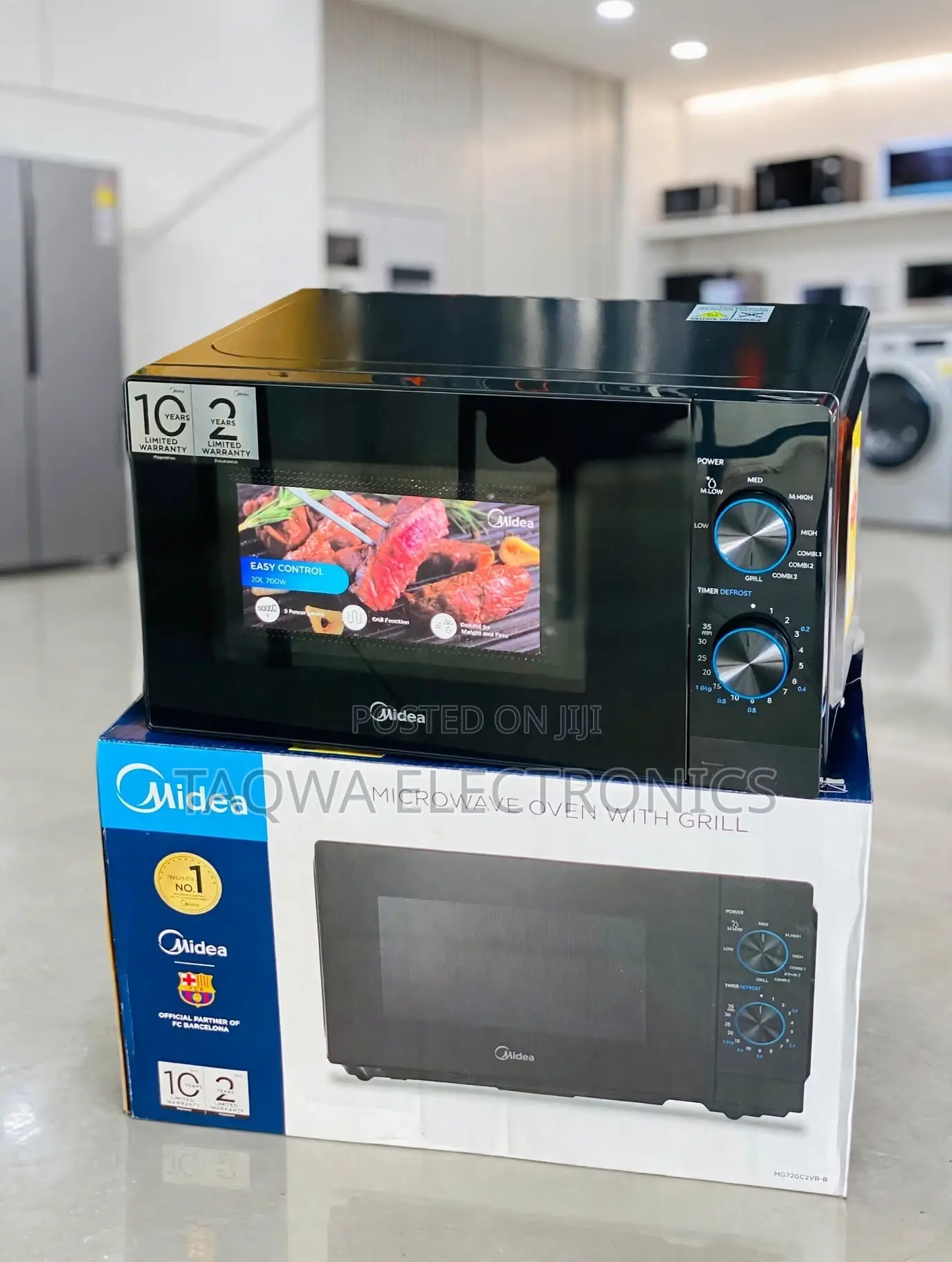 Grill With Midea 20L Microwave and Grill