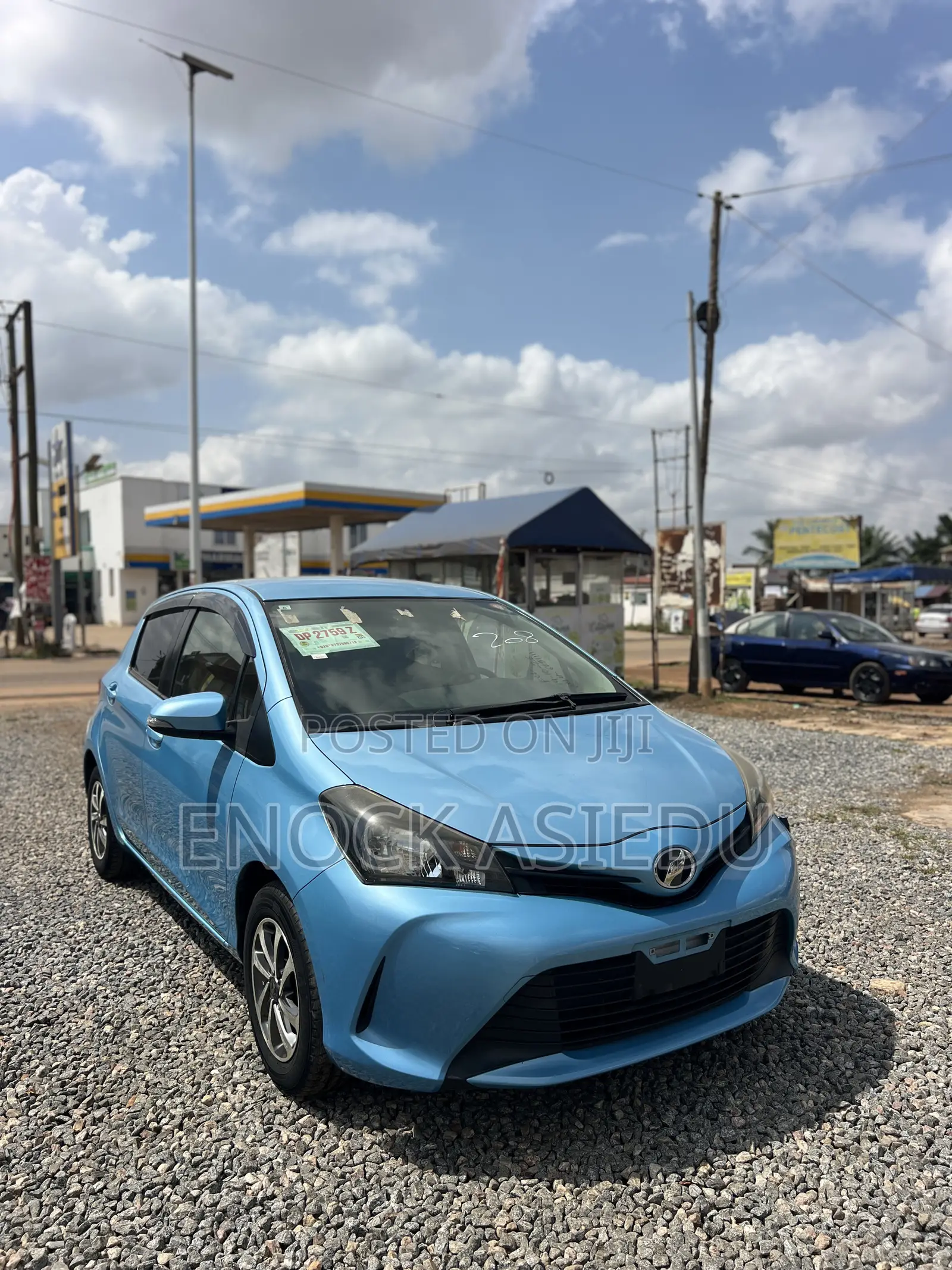 Toyota Vitz 1.3 AWD 3dr 2015 Blue