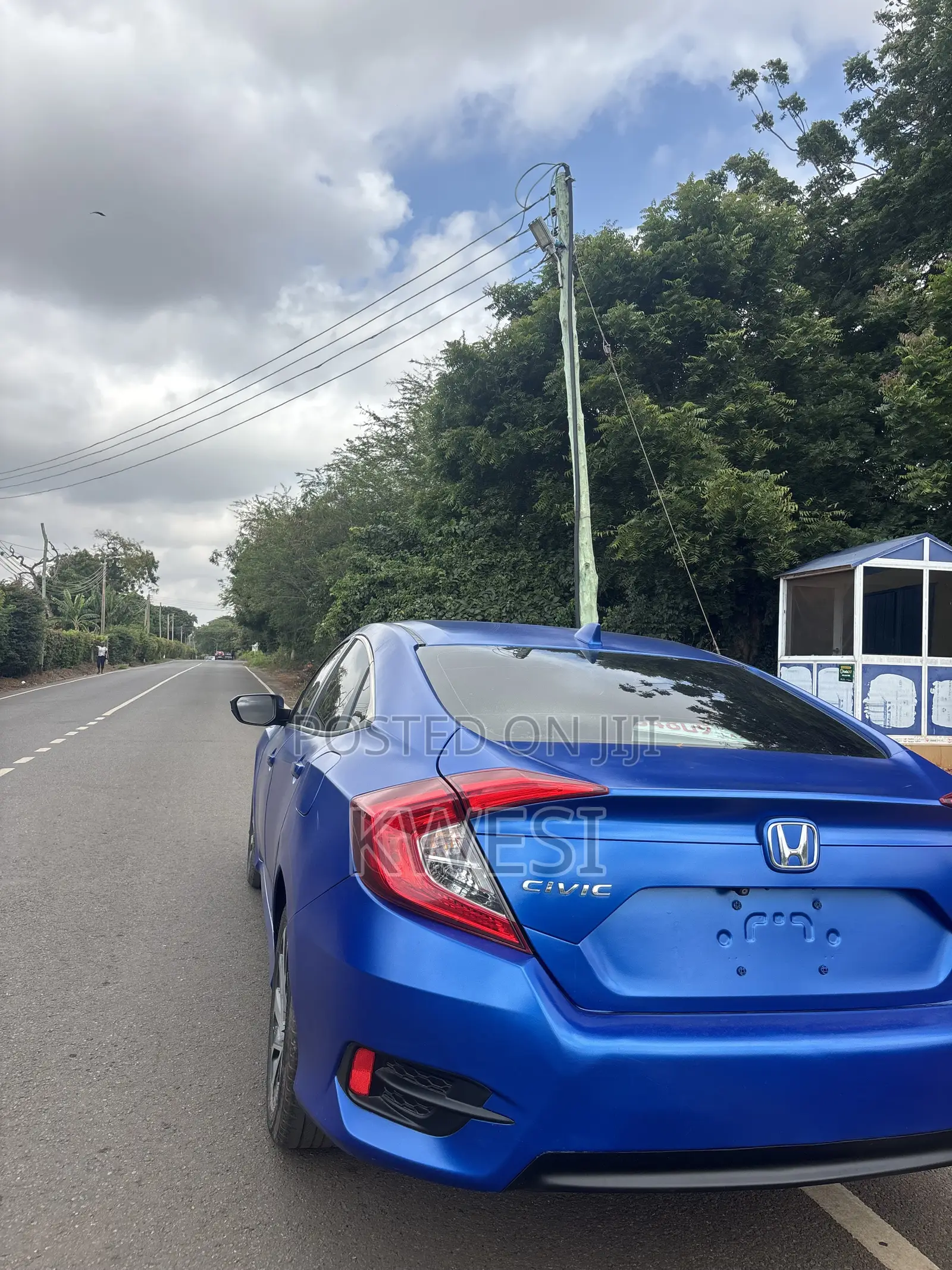 Honda Civic EX Sedan 2018 Blue