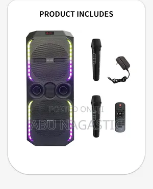 ABS-12202 Stereo Karaoke Wireless Speaker