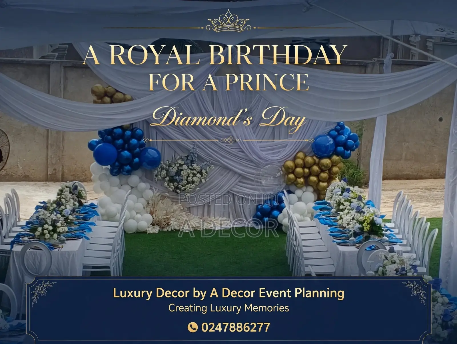 Back Drop Service for Birthdays and Wedding Decorations