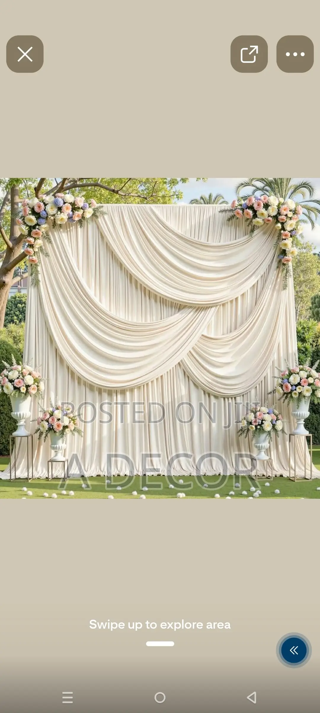 Back Drop Service for Birthdays and Wedding Decorations