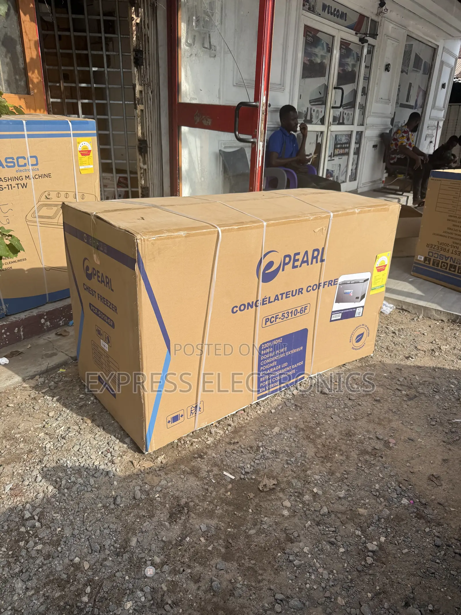 Grab Your Own 508L Chest Freezer Pearl