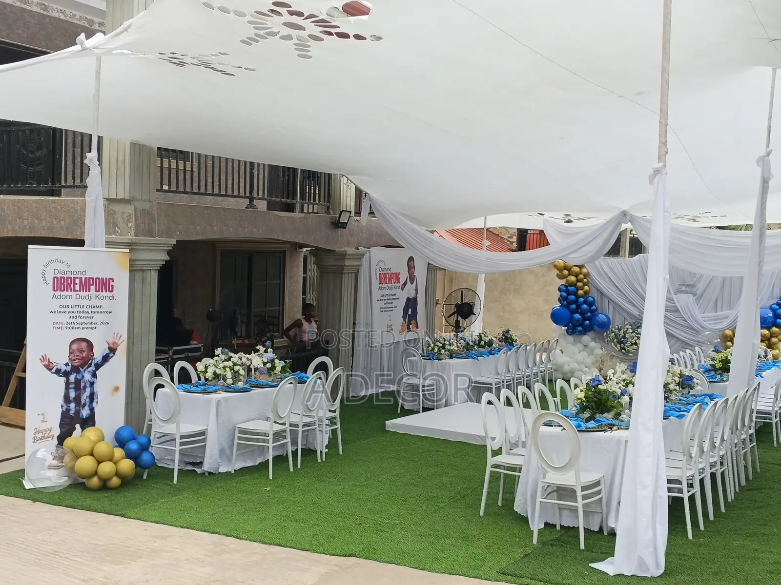 Back Drop Service for Birthdays and Wedding Decorations