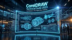 CorelDRAW Technical Suite 2023 for Windows for 1pc Digital Key Lifetme