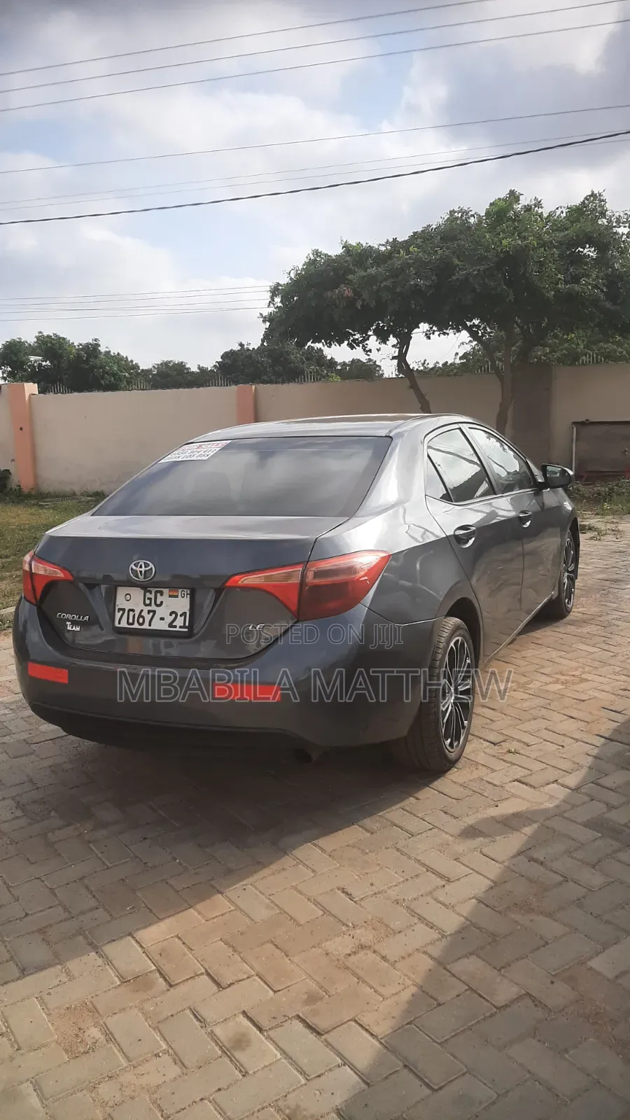 Toyota Corolla 2017 Gray