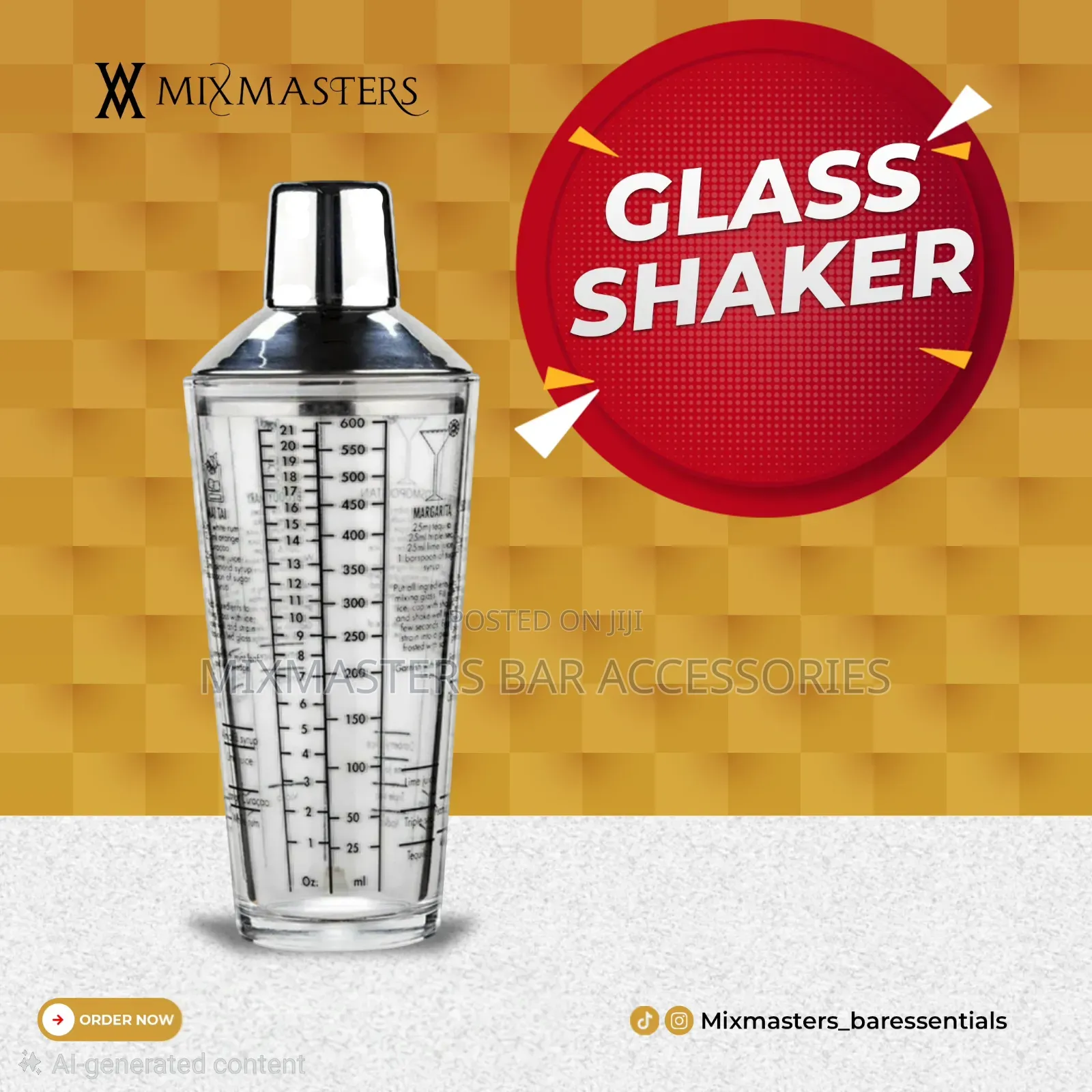 Glass Shaker